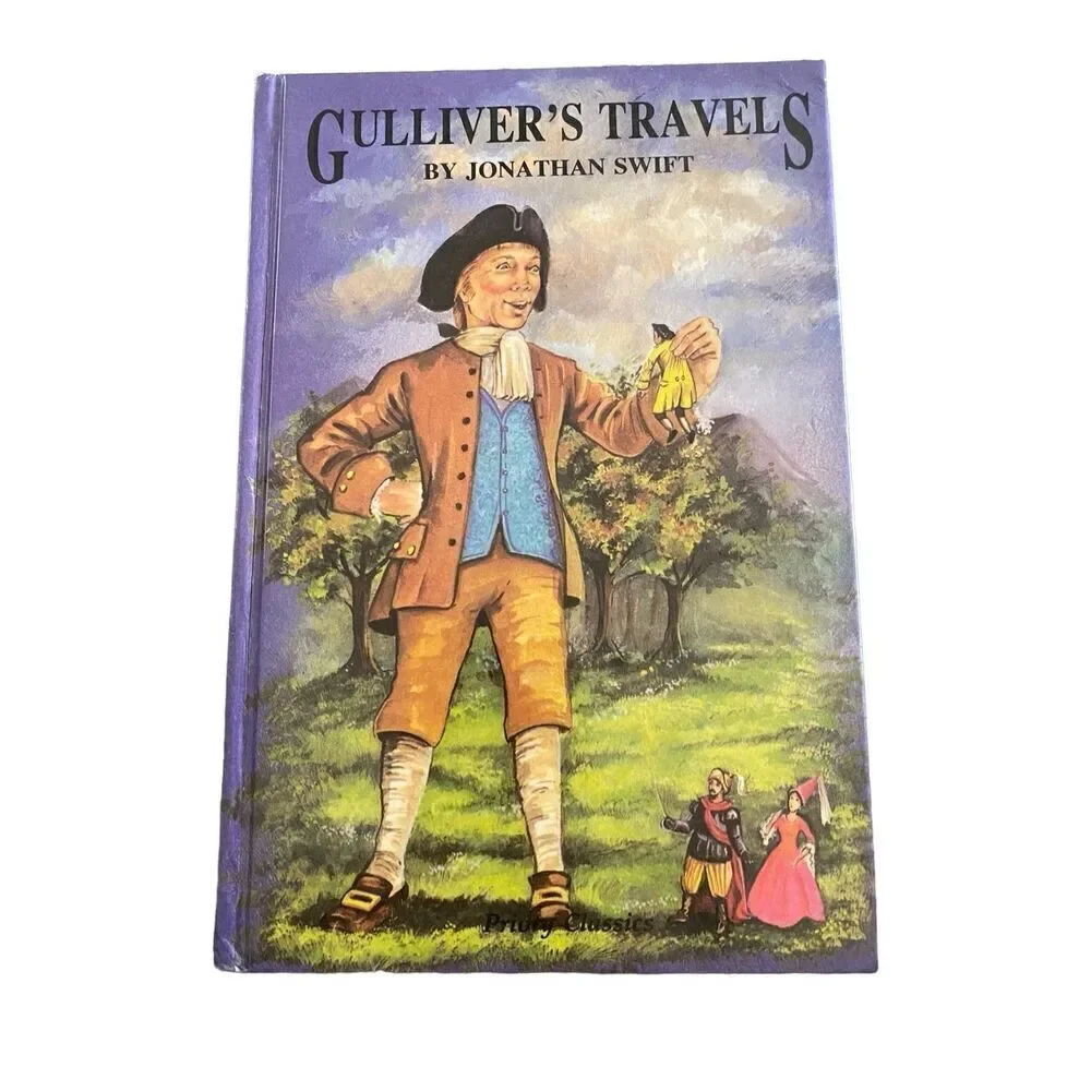Gullivers Travels By Jonathan Swift Hardcover Book Novel